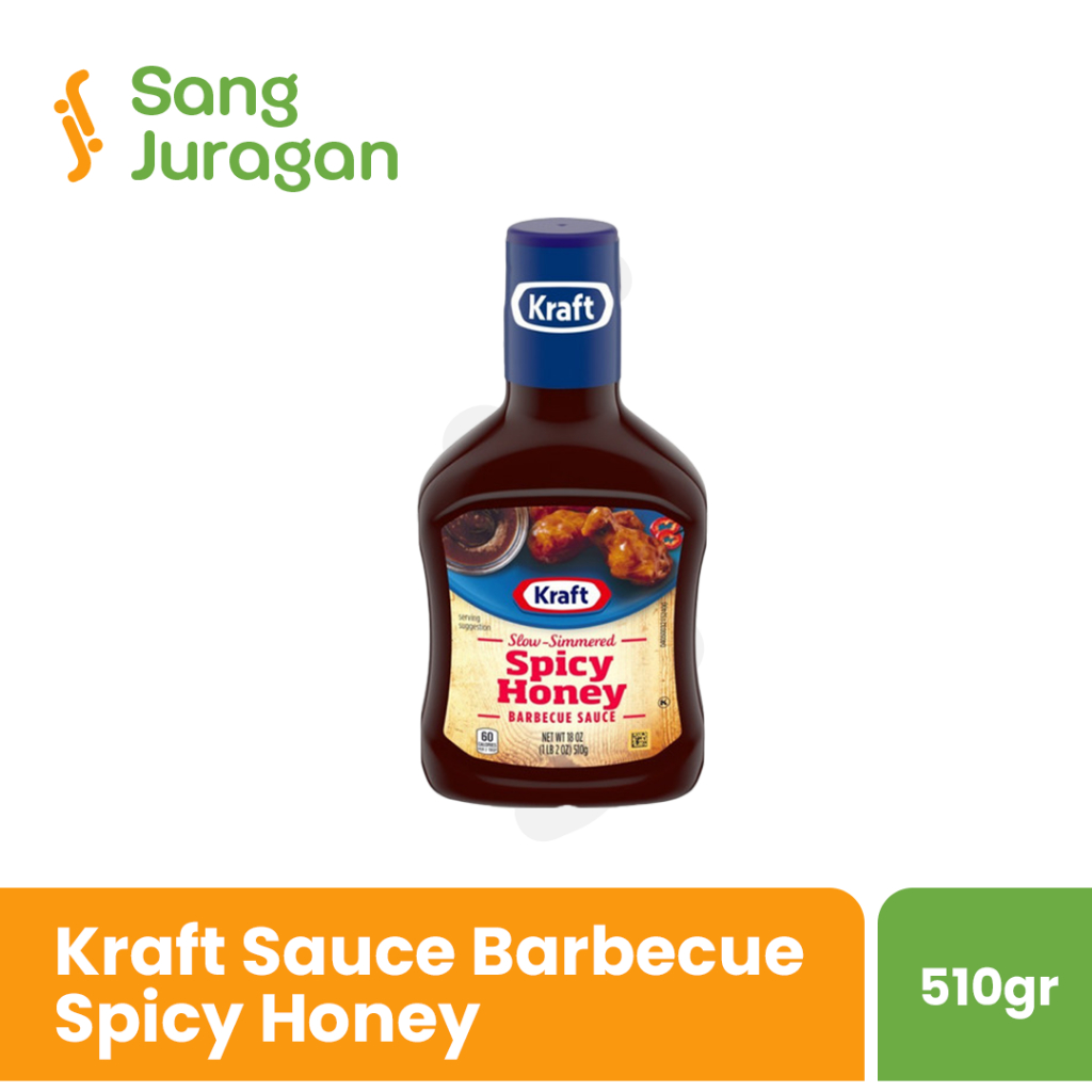 

KRAFT Barbecue barbekiu Sauce Original | Saos BBQ Hickory Smoke | Spicy Honey | Sweet Brown Sugar