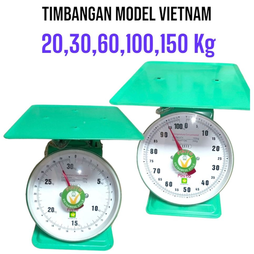 Timbangan Duduk Jarum Vietnam Quality / Timbangan Manual Model Vietnam 20kg - 100kg