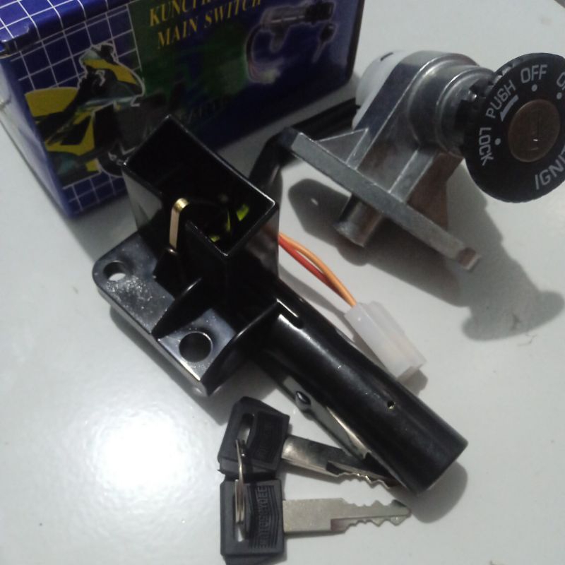KUNCI KONTAK SET ASSY SHOGUN R SHOGUN 110R NEW SATRIA 120R SATRIA 2TAK