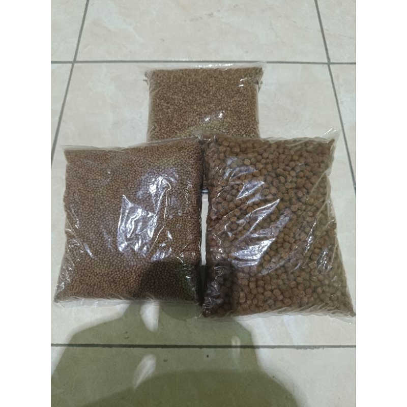 pakan ikan lele gurame nila 781-1 781-2 1 kg 500gr