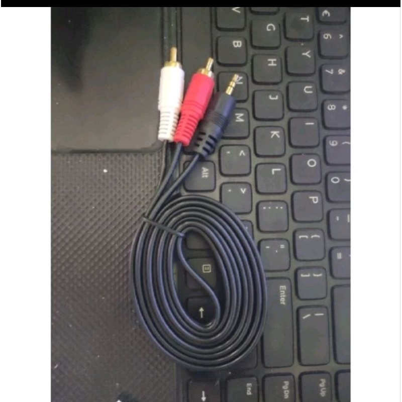 Kabel Jack RCA 2 in 1 to Audio Kabel Jack Audio