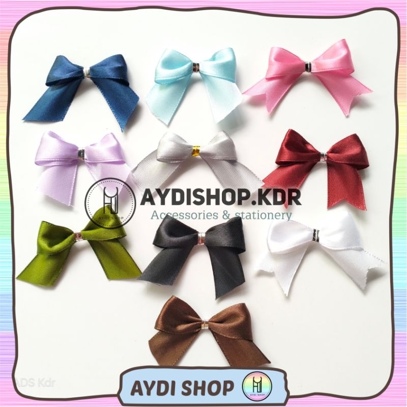 

GROSIR PITA SOUVENIR HAMPERS MINI INSTAN PARCEL HIASAN SIAP PAKAI ANEKA WARNA RIBBON