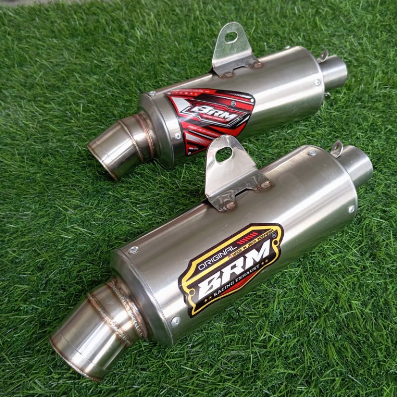 SLENCER KNALPOT BRM BULAT P20 inlet 38 Original BRM RACING MUFFLER