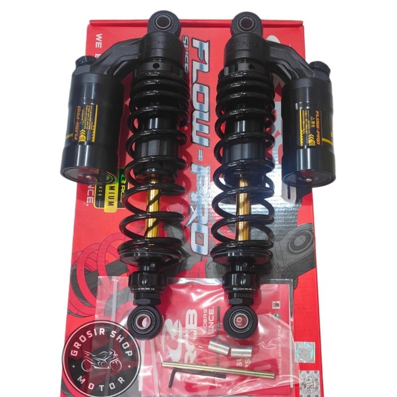Shockbreaker Rcb Flow pro 320 / Shock Belakang Rcb 320mm Rx king W175 Tiger Verza Megapro Honda Bebe