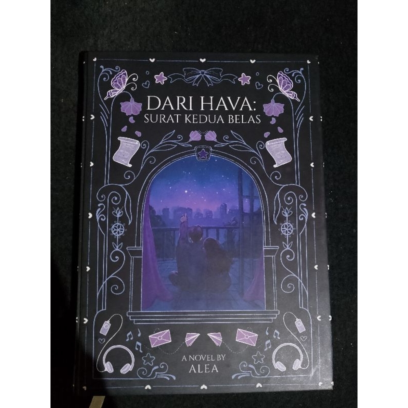PRELOVED NOVEL DARI HAVA: SURAT KEDUA BELAS EXTENDED VER ORIGINAL HARD COVER BY ALEA