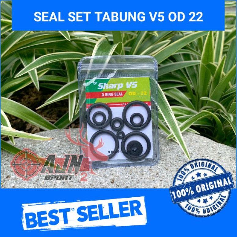 New Recommended Seal set tabung V5 od 22  Oring set v5 tabung kecil