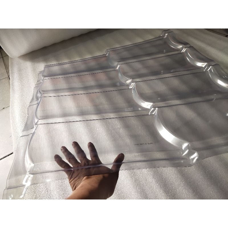 kode:GT GENTENG TRANSPARAN Merk Doplas BAHAN PVC 2x4, 2x2, 1x4