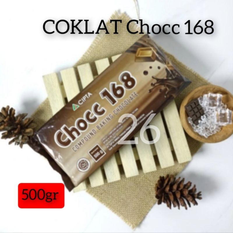 Coklat Chocc 168 / Coklat Batang Chocc 500gr