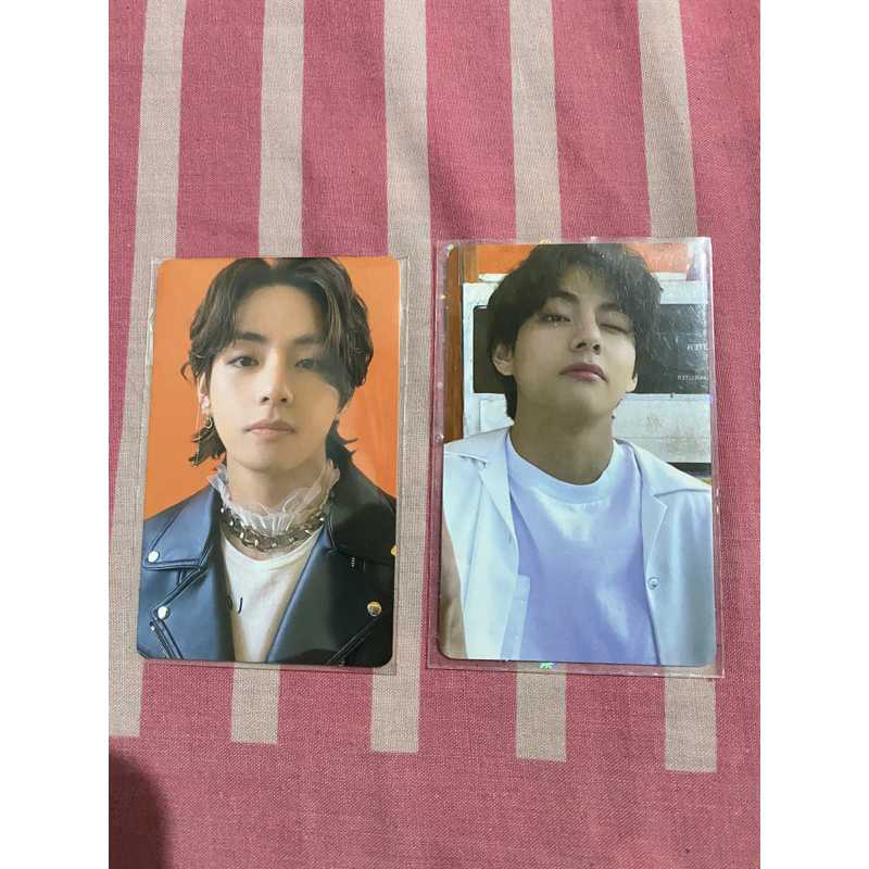 POB PHOTOCARD BUTTER BTS TAEHYUNG V BACA DESK