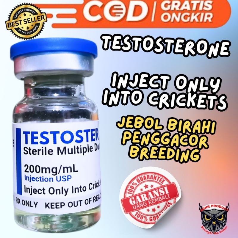 TESTOSTERONE INJECT 5ML DAN 10ML TESTOSTERON KHUSUS BURUNG