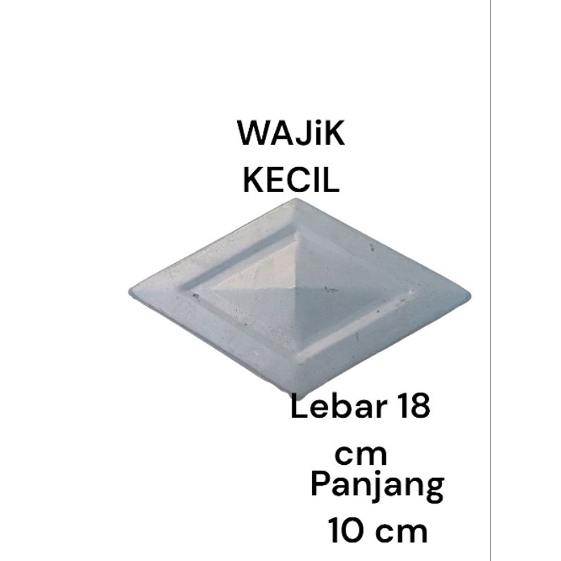 WAJIK KECIL ORNAMENT PAGAR BESI