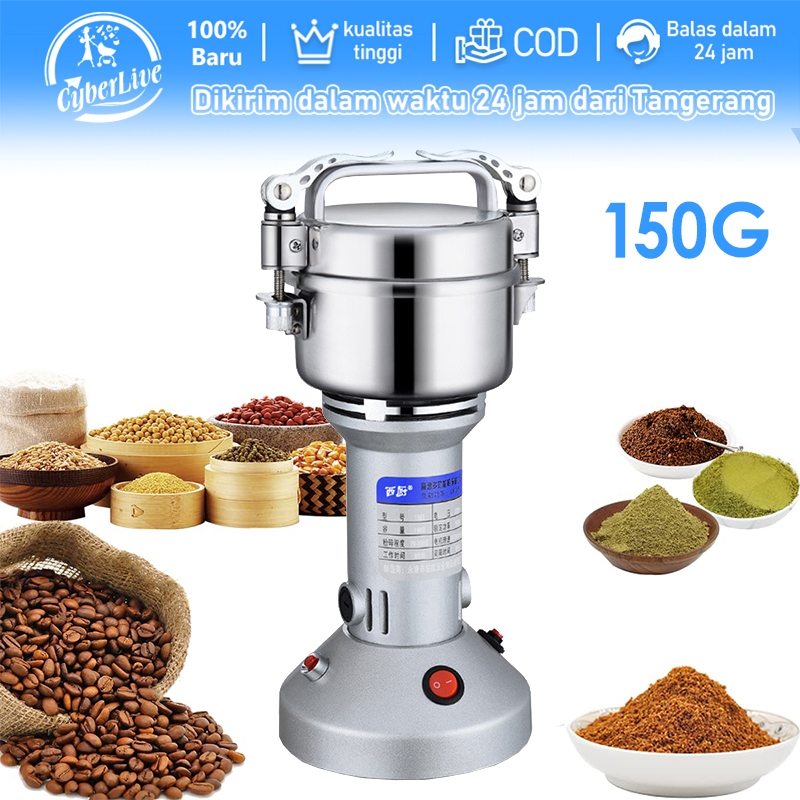 150g Mesin Giling Bumbu Rempah Penepung Mesin Penggiling Bumbu Grinder Bumbu Kering