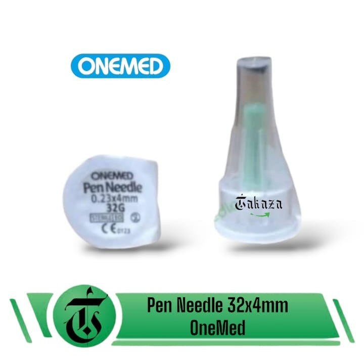 Pen Needle 32G x 4mm OneMed Insulin Ecer