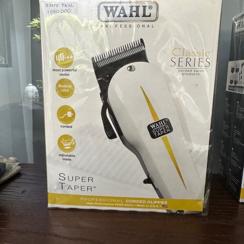 Alat potong rambut Clipper ORI WAHL SUPER TAPER Mesin cukur rambut Original
