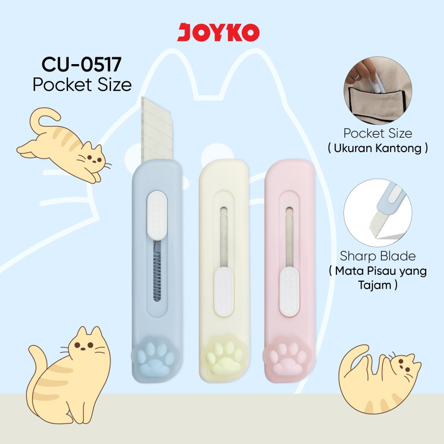 

Mini Cutter Pemotong Joyko CU-0517 paw kucing