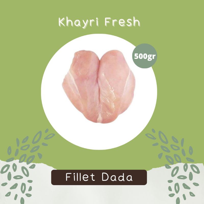 

Fillet Dada Ayam Segar 500gr