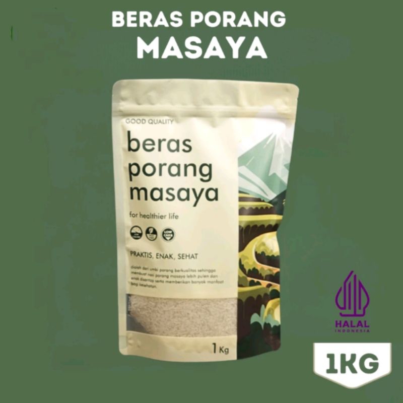 

Beras porang Masaya untuk diet Rendah kalori 1kg