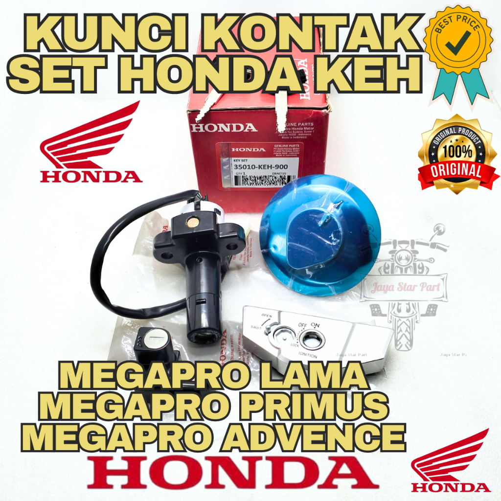 ORI KUNCI KONTAK KEH MEGAPRO PRIMUS  KUNCI KONTAK HONDA MEGAPRO LAMA ,MEGAPRO PRIMUS ,MEGAPRO ADVENC