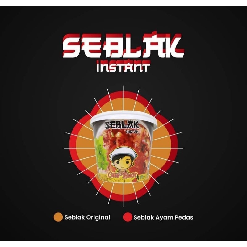 

Seblak instant Chee-bhot praktis