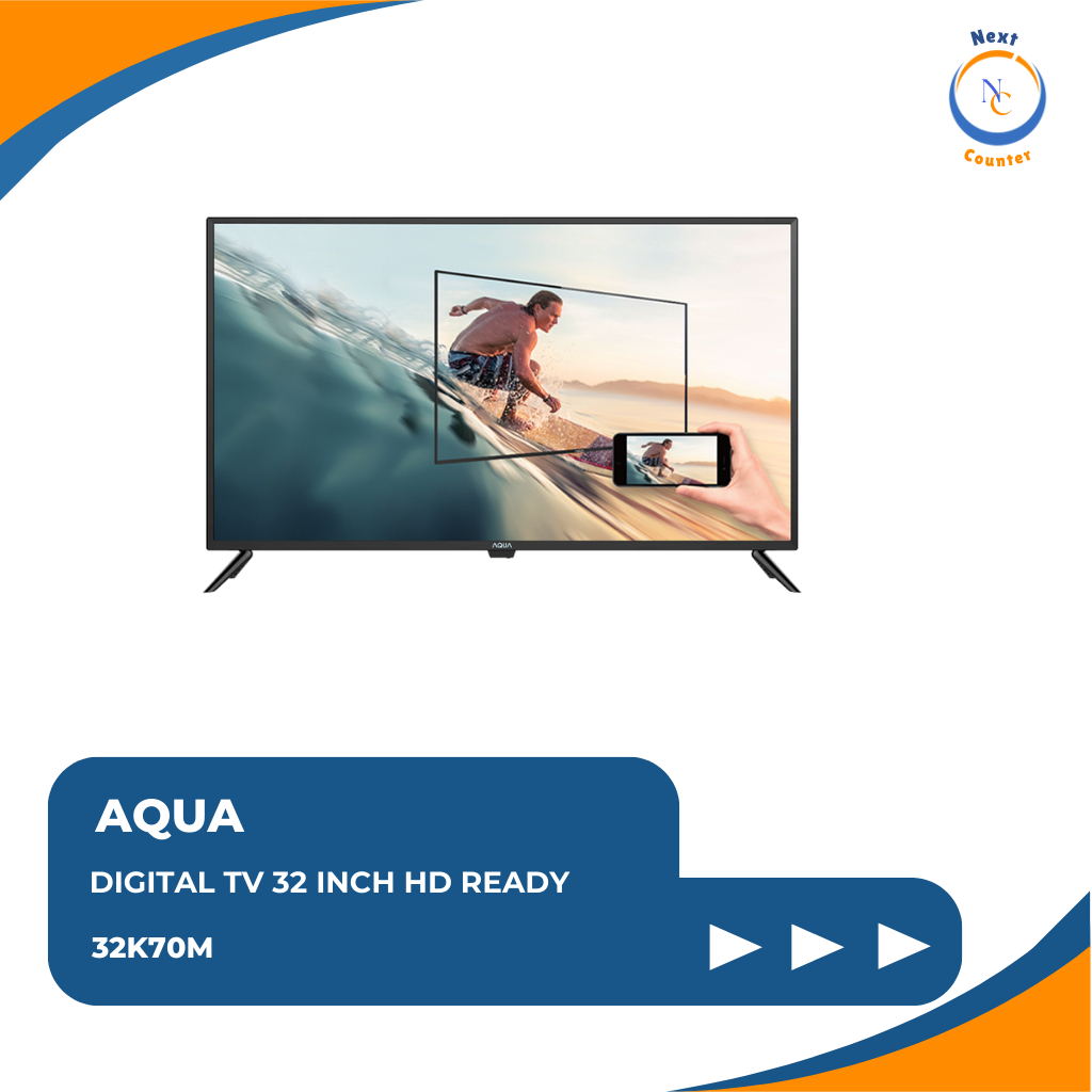 AQUA LED TV DIGITAL 32INCH 32 INCH DIGITAL 32K70M