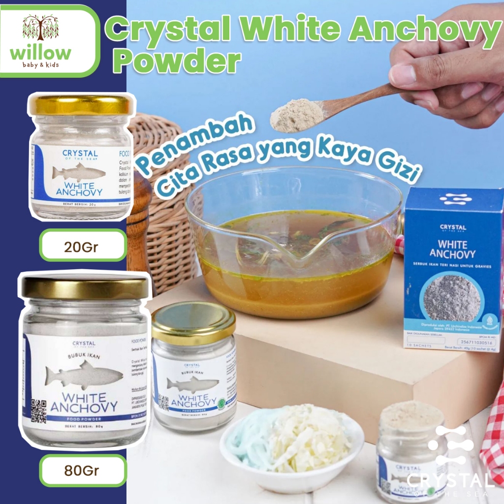 

Bumbu Masakan - Crystal White Anchovy Powder