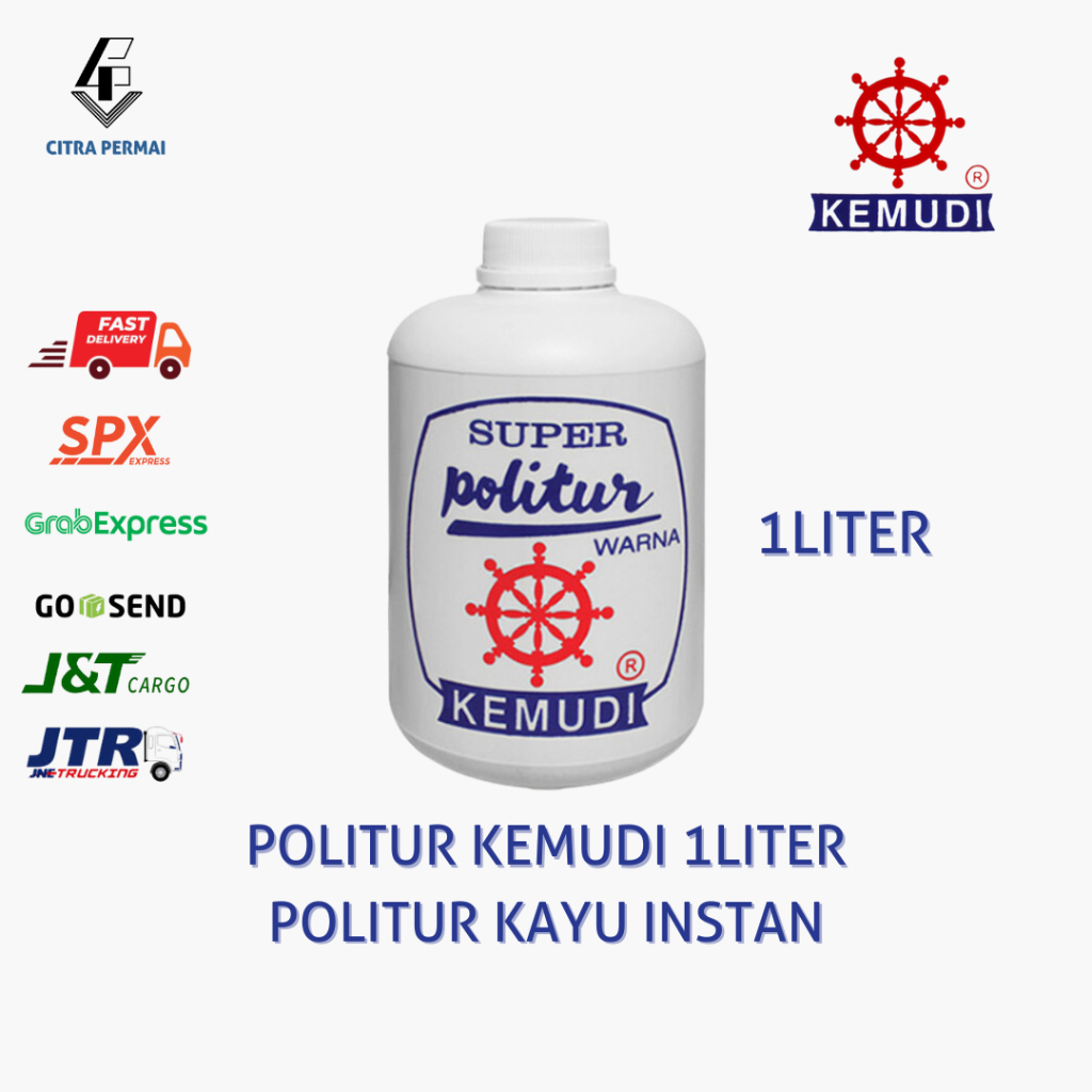 CAT POLITUR KEMUDI KAYU / CAT KEMUDI PELAPIS KAYU /  CAT POLITUR KAYU /  CAT POLITUR EKONOMIS