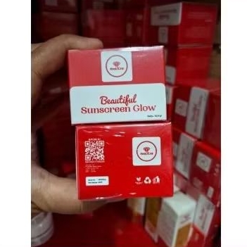 SUNSCREEN, CREAM FLEK, SERUM MAXIE GLOW SKINCARE