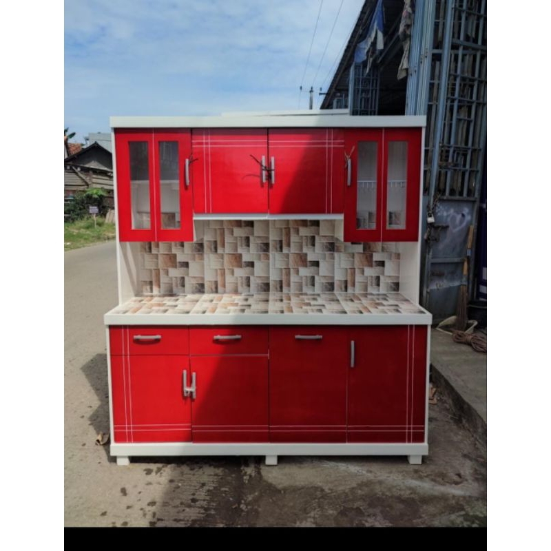 LEMARI SAYUR JUMBO LEMARI DAPUR MINIMALIS RAK PIRING TERBARU RAK RUANG MAKAN