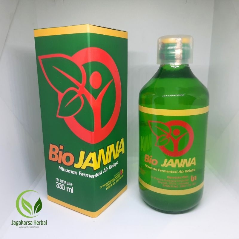 

Bio Janna Super Herbal Probiotik Original | BIOJANNA Minuman Fermentasi Sari Kelapa Murni Alami 330ml