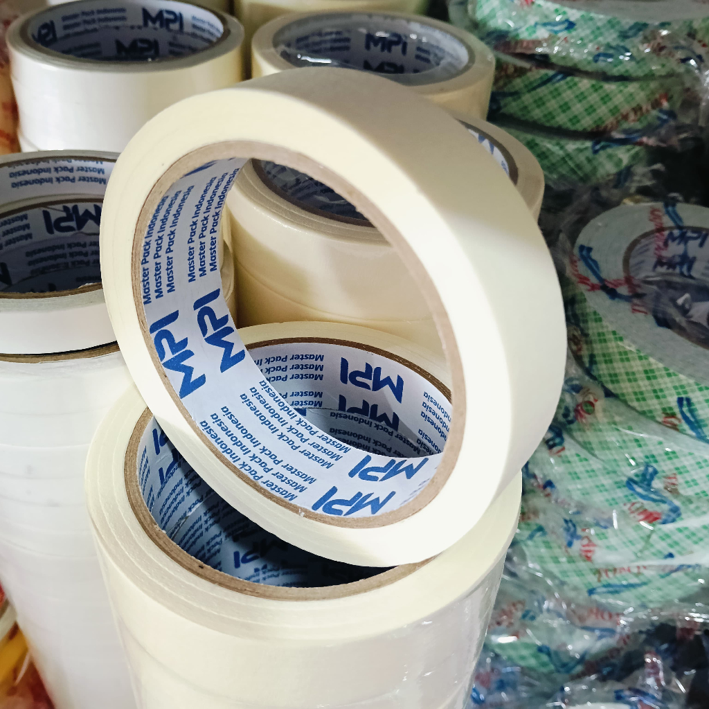 

MPI LAKBAN KERTAS 1 INC MASKING TAPE 24MM