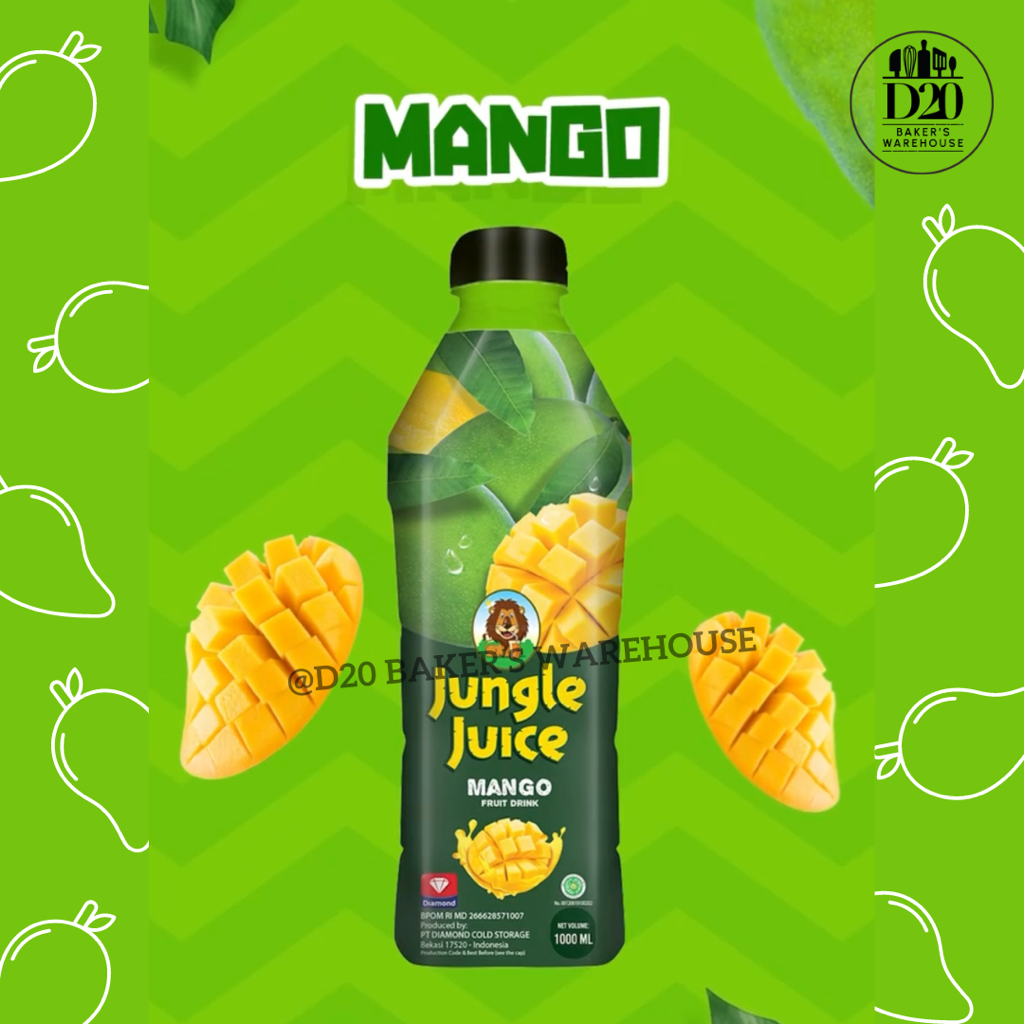 

Jungle Juice Mango Jus Mangga 1Liter