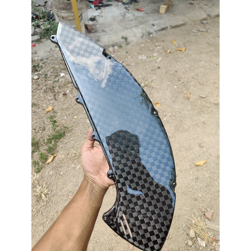 cover filter slim aerox carbon part original custom slim