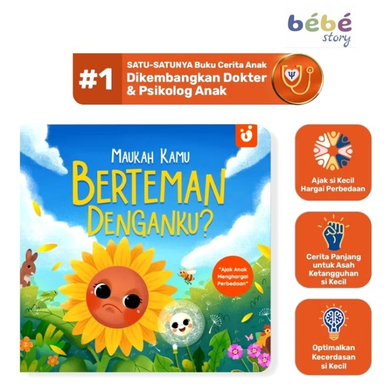 

TENTANG ANAK - BOARD BOOK MAUKAH KAMU BERTEMAN DENGANKU