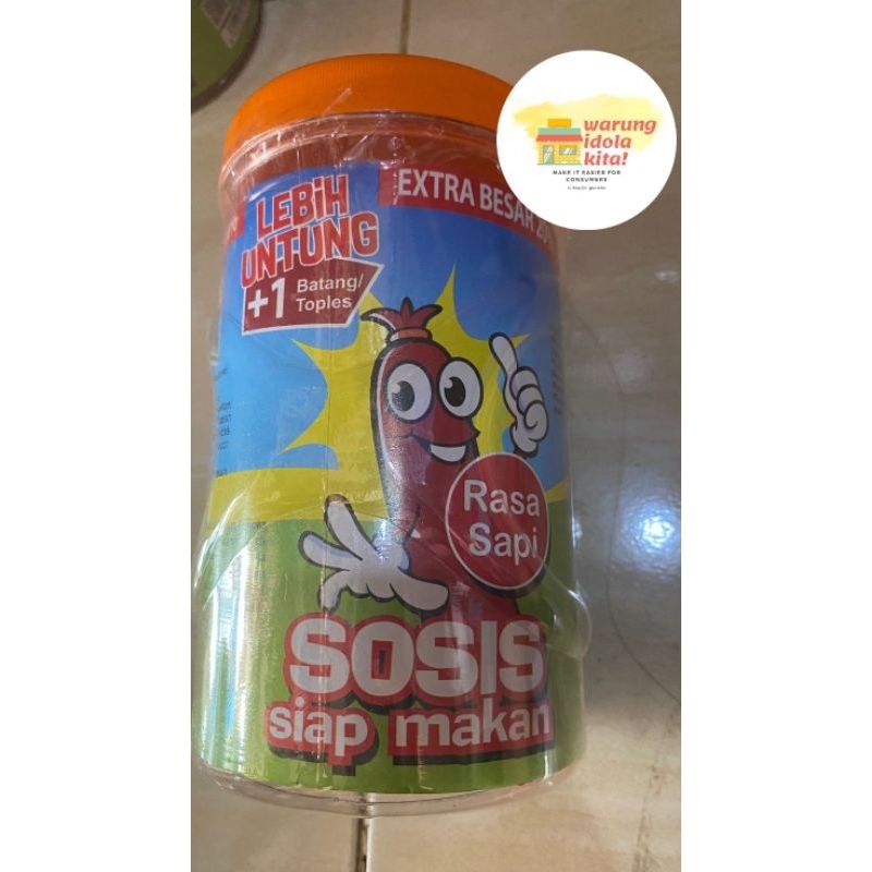 

sosis so nice siap makan rasa sapi 1 pak isi 24 pcs
