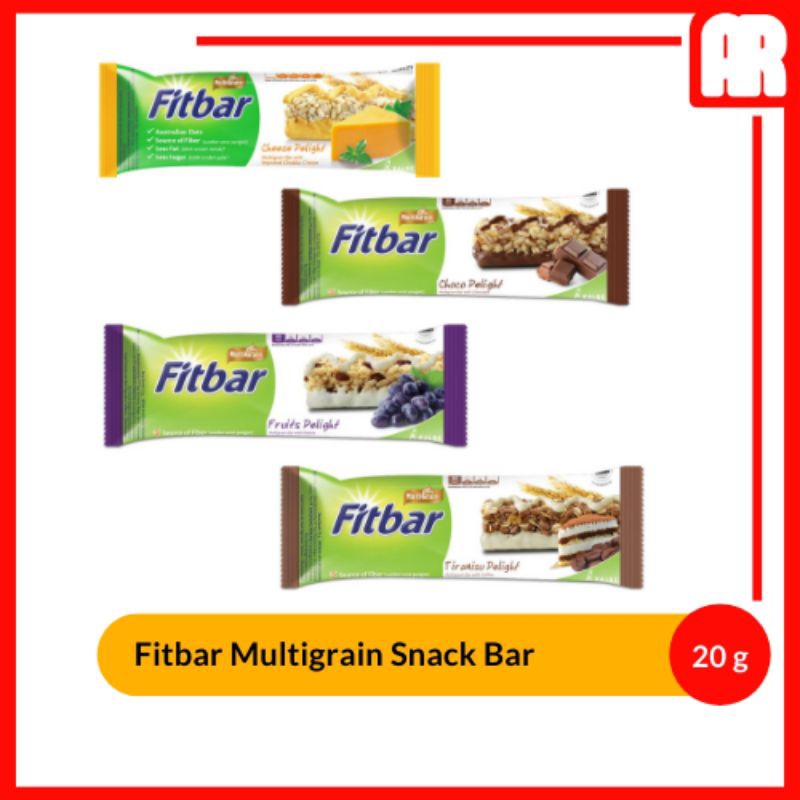 

Fitbar Multigrain Snack Bar 20g | AR Ostore