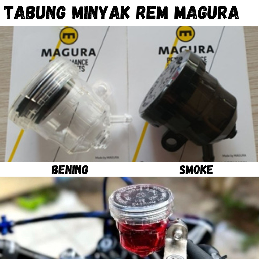 Tabung Minyak Rem Big Magura/Tabung Minyak Rem Bening/Tabung Minyak Rem Jumbo/Tabung Minyak Rem Untu
