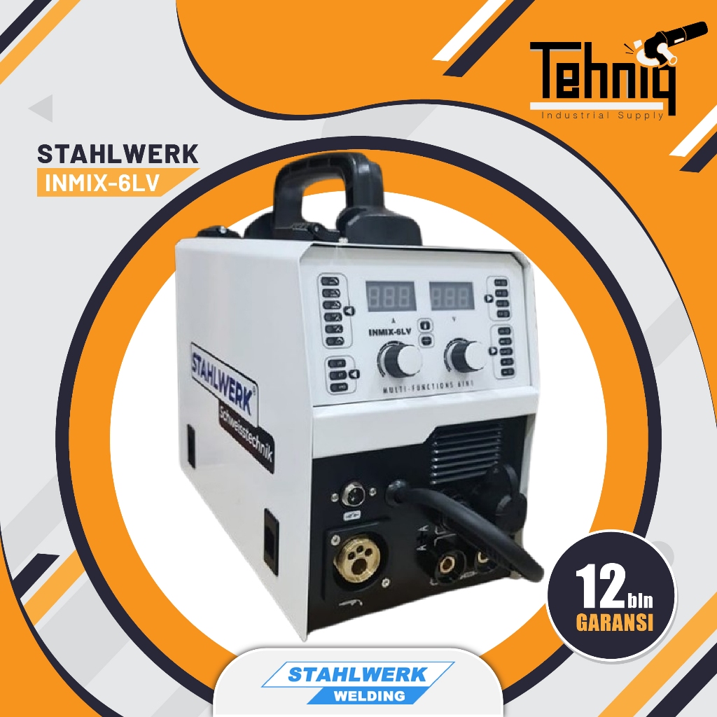 Stahlwerk INMIX-6LV Mesin Las MMA MIG TIG & CUT / INMIX 6LV Stahlwerk Welding Machine 4 in 1