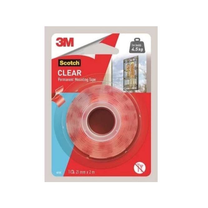 

3M Scotch Double Tape VHB Mounting Transparan Bening 4010C