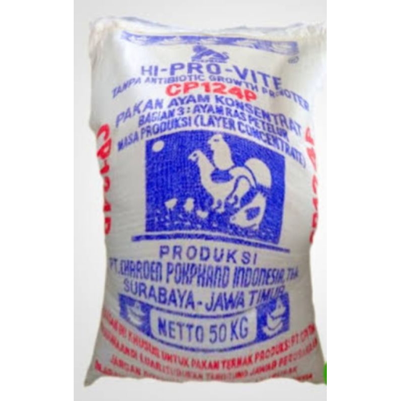 HI PRO VITE CP124P KONSENTRAT AYAM PETELUR