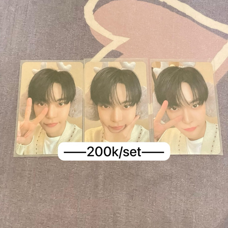 [READY STOCK] WTS PC DOYOUNG PINK CHRISTMAS STIKER
