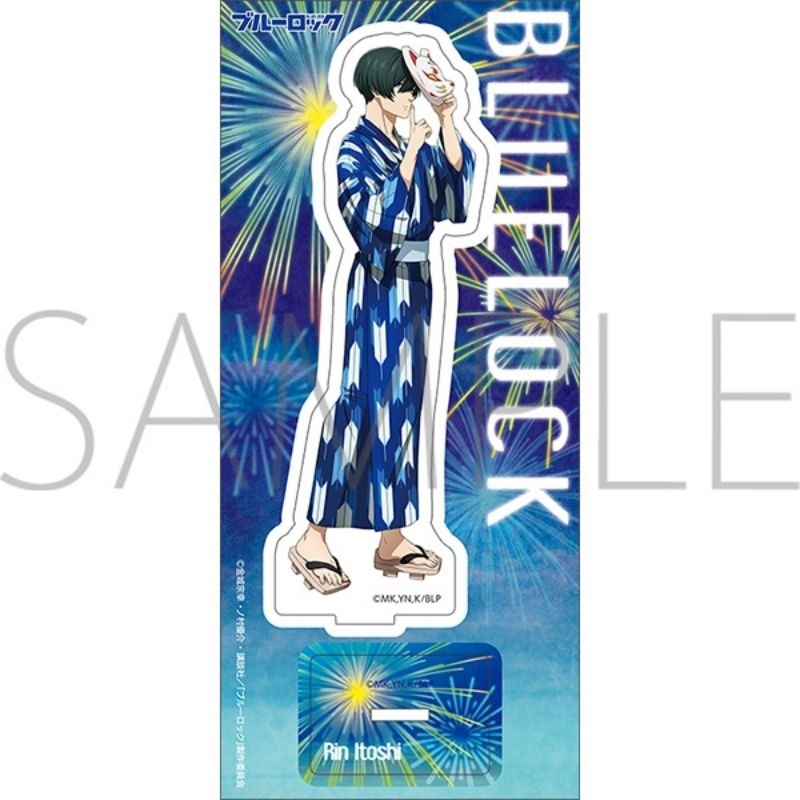 Official Standee Itoshi Rin Blue Lock Summer Fair