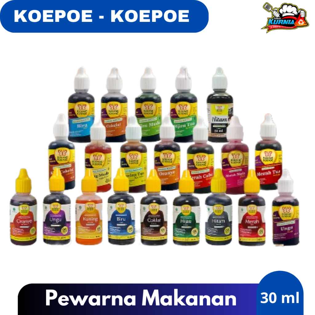 

PEWARNA MAKANAN KOEPOE KOEPOE 30 ML
