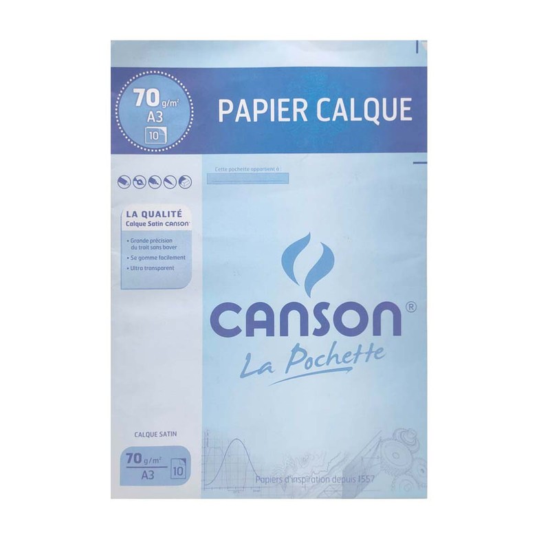 

Canson Millimeter Tracing Paper 10Sheets A3 70G