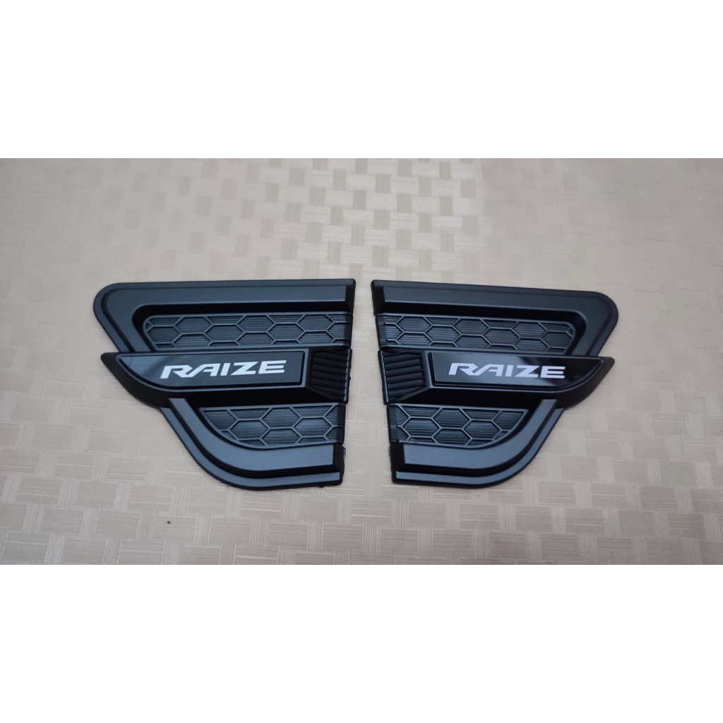 SIDE VENT MODEL SLIM TOYOTA RAIZE AKSESORIS MOBIL SIDE VENT ACTIVO RAIZE