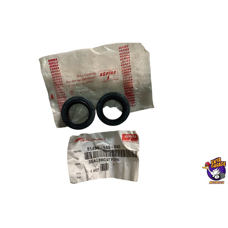 seal shock depan honda win100 gl original aspira