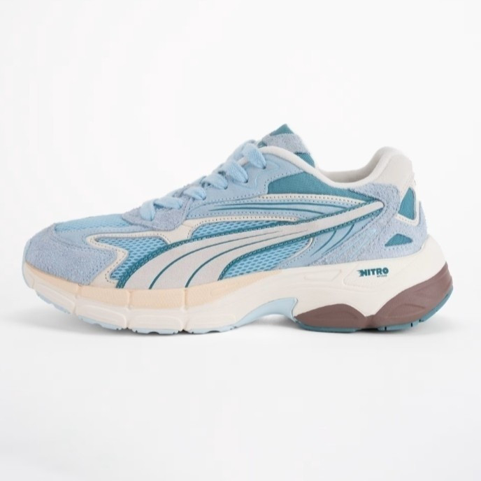 Sepatu Casual Teveris Nitro Pastel Silver Sky-PUMA Whi 396864 01