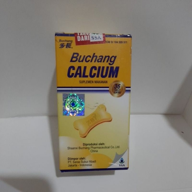 Kalsium Vitamin Tulang Buchang Calcium