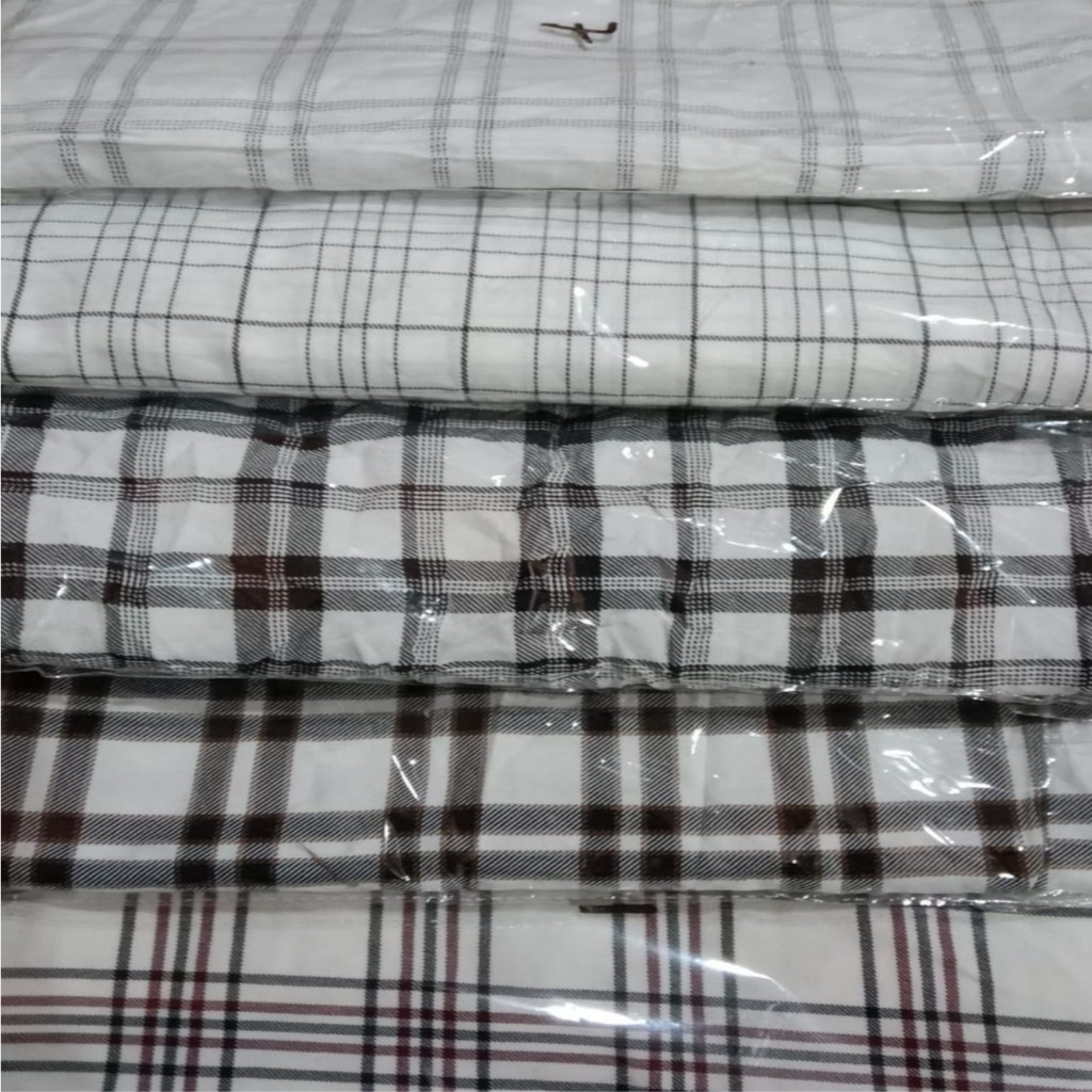 KAIN PLANEL KOTAK-KOTAK METERAN