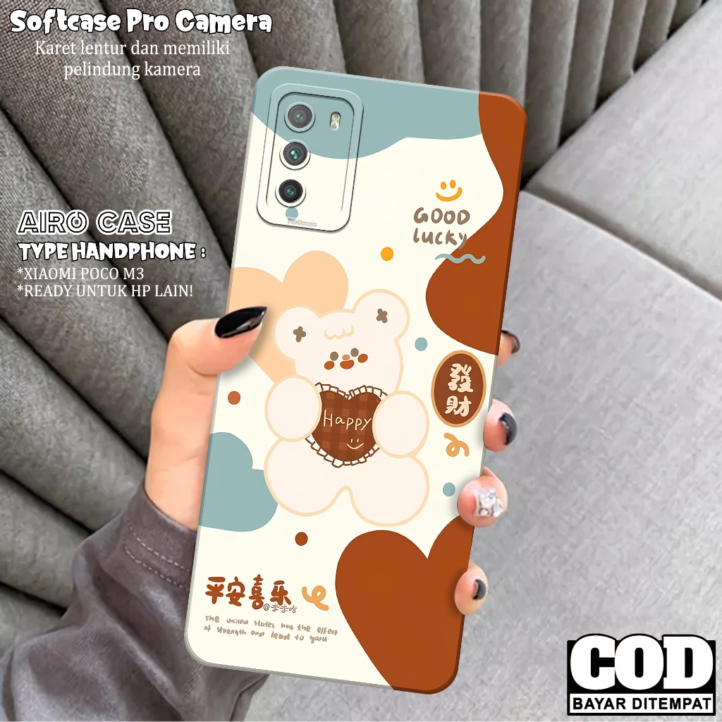 Softcase XIAOMI POCO M3 Terbaru Case XIAOMI POCO M3 Terbaru Fashion Case KARTUN Casing XIAOMI POCO M