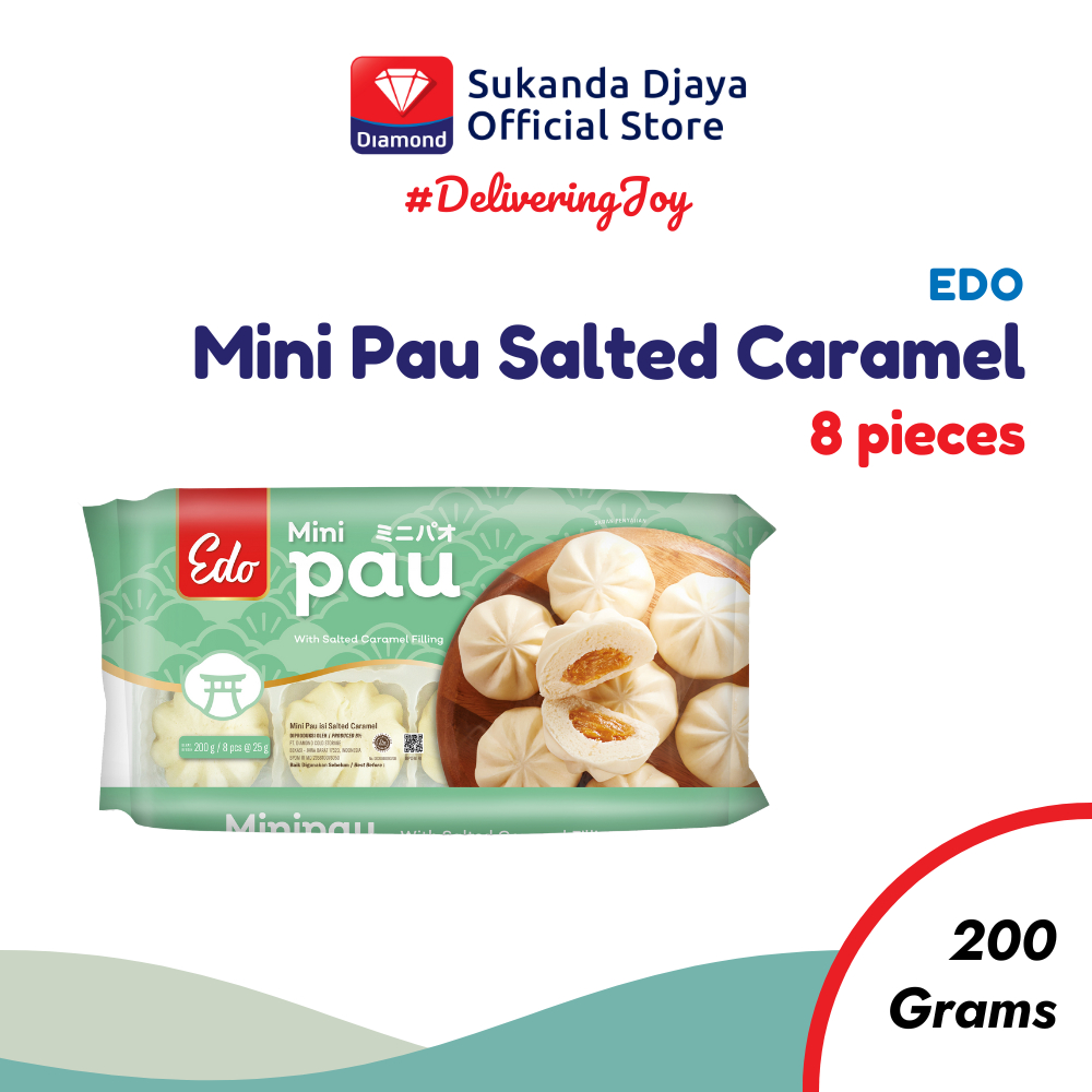 

Edo Mini Pau Salted Caramel 200 Gr